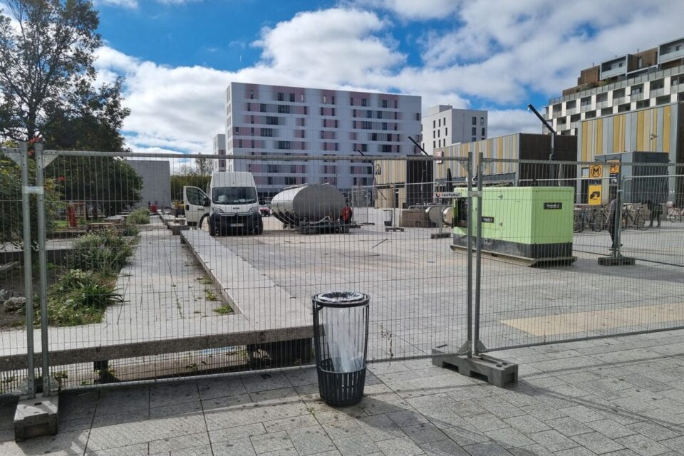 La place de 5000m² va être repensée.