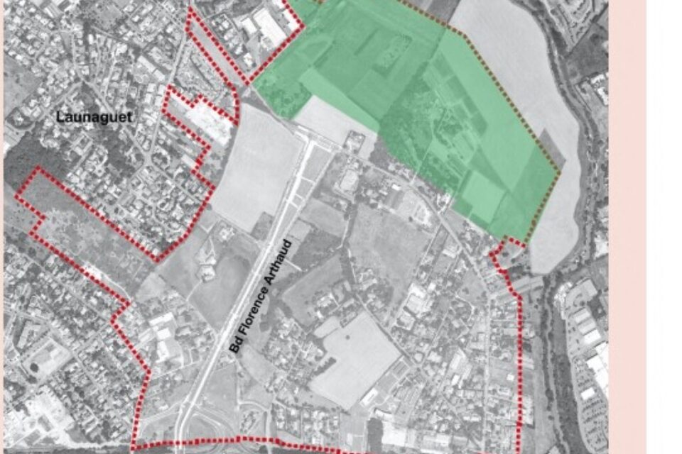 Le futur quartier Paleficat-Rives de l'Hers va s'étendre sur 121 hectares, au nord de Toulouse, le long du périphérique extérieur.