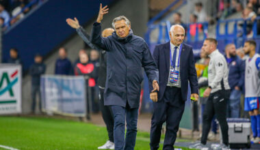 Ex-joueur du Stade Malherbe, de 1995 à 1997, Régis Brouard a effectué son retour, mardi soir, à d'Ornano. ©Damien Deslandes