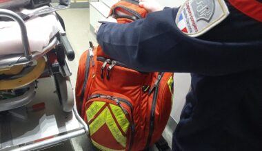 un blessé grave dans un accident de la circulation