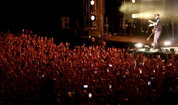 Pour la dernière journée du Nancy Open Air 2024, c’est Louise Attaque qui a fermé le ban avec un concert reprenant ses plus grands succès. Photo Alexandre Marchi