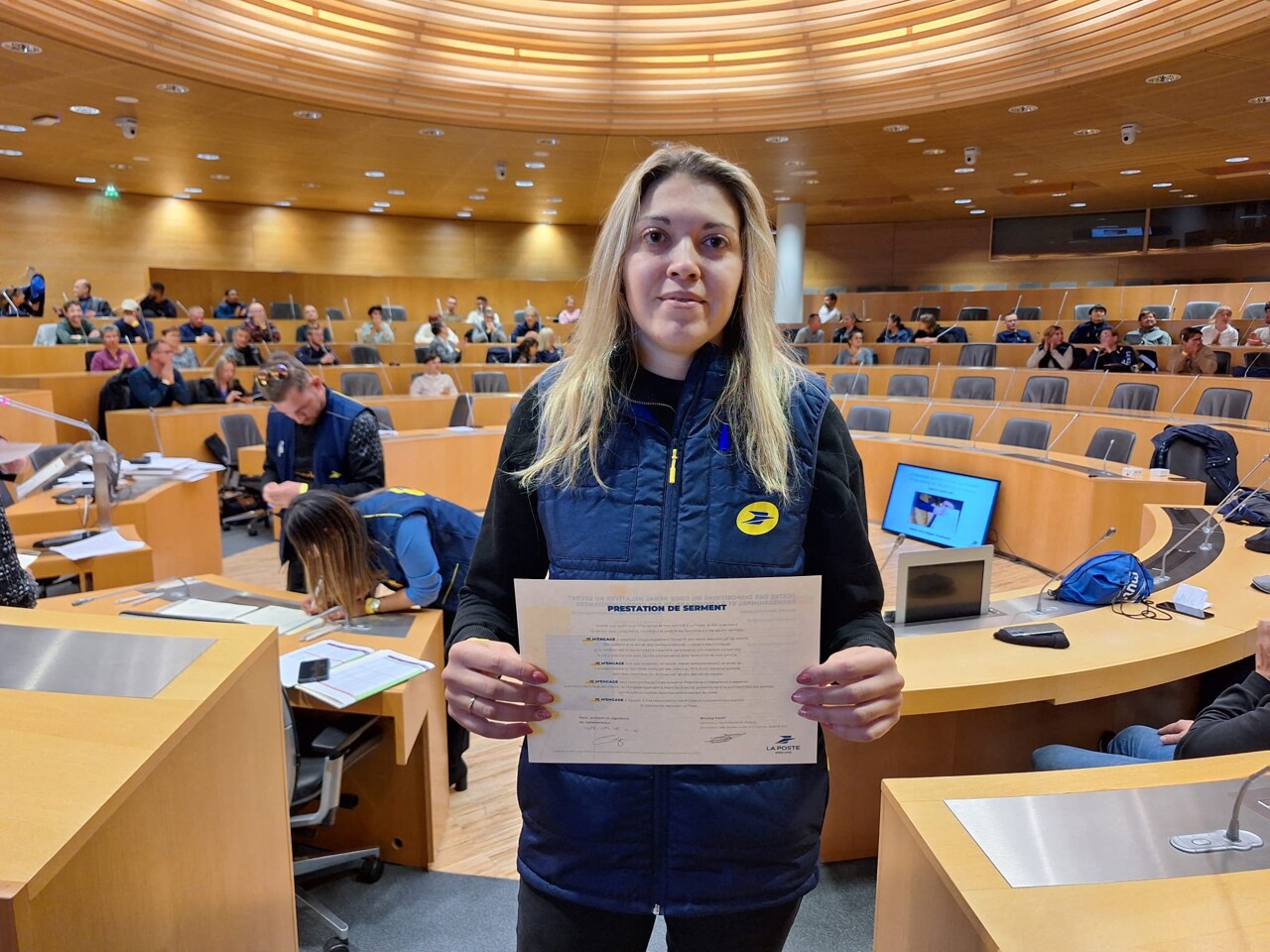 "Je m'engage à respecter le secret des correspondances"