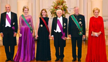 La princesse Astrid et le prince Lorenz honorent leurs origines italiennes au banquet d'État en l'honneur du président Mattarella