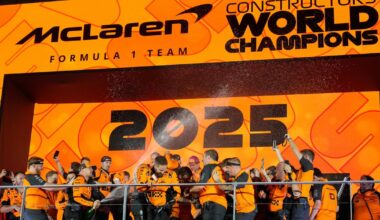 McLaren conserve son titre, un premier podium pour Hadjar, Verstappen met la pression sur Piastri et Norris
