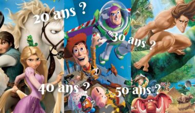 choisis 5 films d'animation Disney/Pixar que tu adores, on devinera (vraiment) ton âge