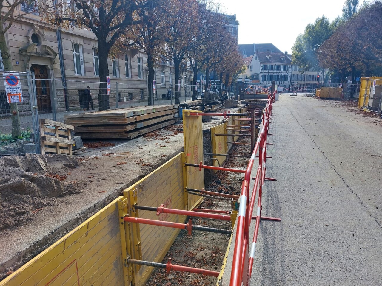 actuellement en plein chantier, le réseau de chaleur du centre-ville profitera à 40 000 logements