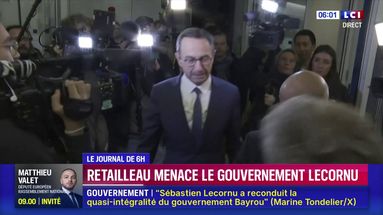 Retailleau menace le gouvernement Lecornu