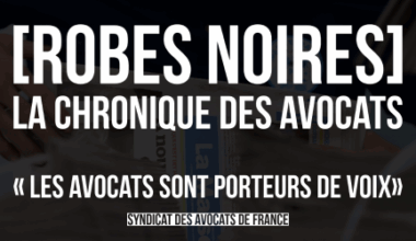 Les avocats sont des porteurs de voix