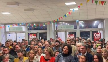 LAURENCE RUFFIN LANCE SA CAMPAGNE EN CATIMINI AVEC CE QU'IL RESTE DES VERTS