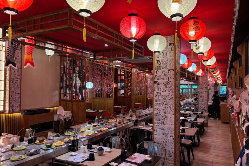 Tout est fait pour immerger les clients dans une ambiance 100% niponne.