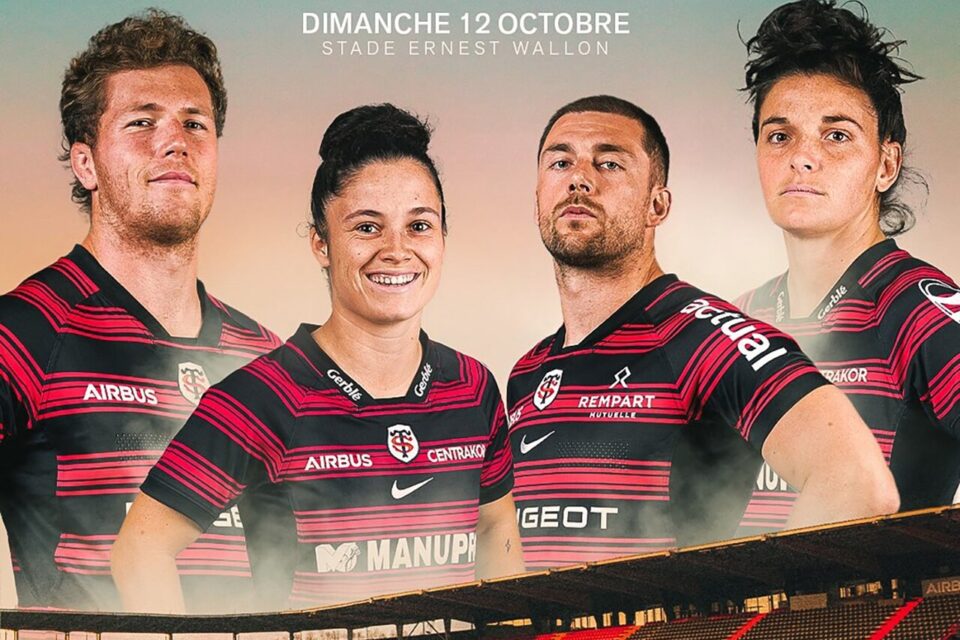 Le Stade Toulousain reçoit Bordeaux ce dimanche 12 octobre 2025 chez les filles, et juste après chez les hommes ! Et tout cela sera diffusé sur Canal + 