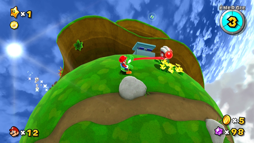 Yoshi implique une utilisation plus importante du curseur