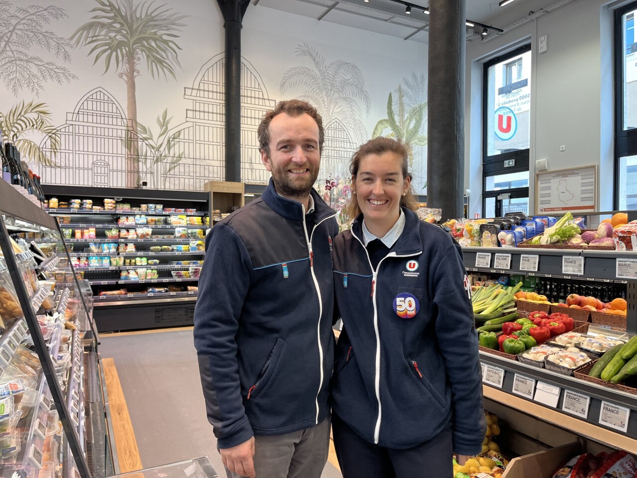 ce nouveau supermarché U se démarque