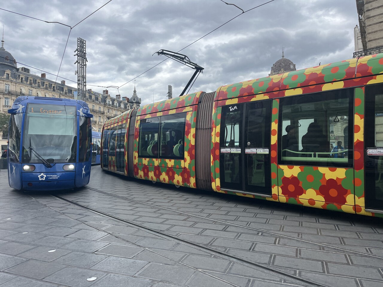 trois adolescentes déchaînées dans le tramway, la Bac intervient