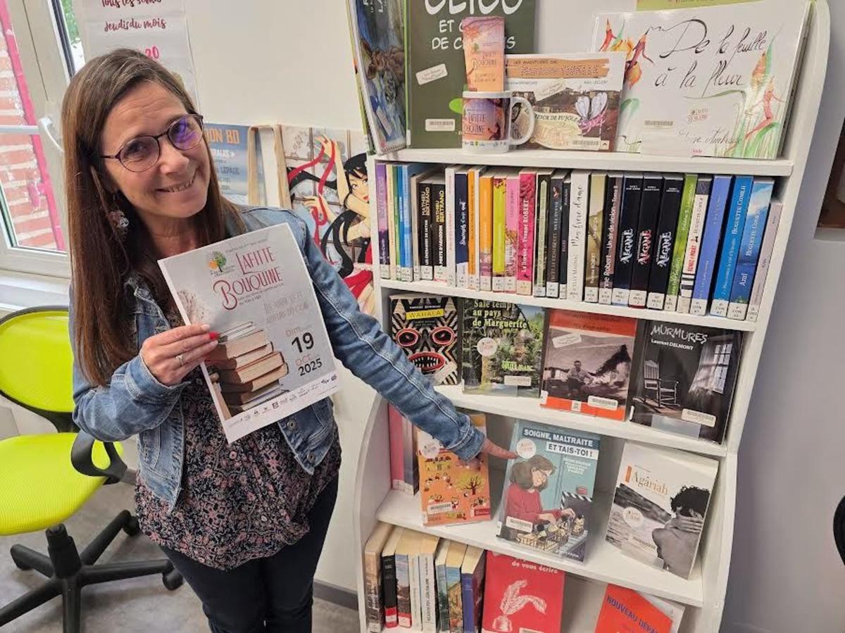 Troisième édition du salon du livre « Lafitte Bouquine » à Lafitte-sur-Lot