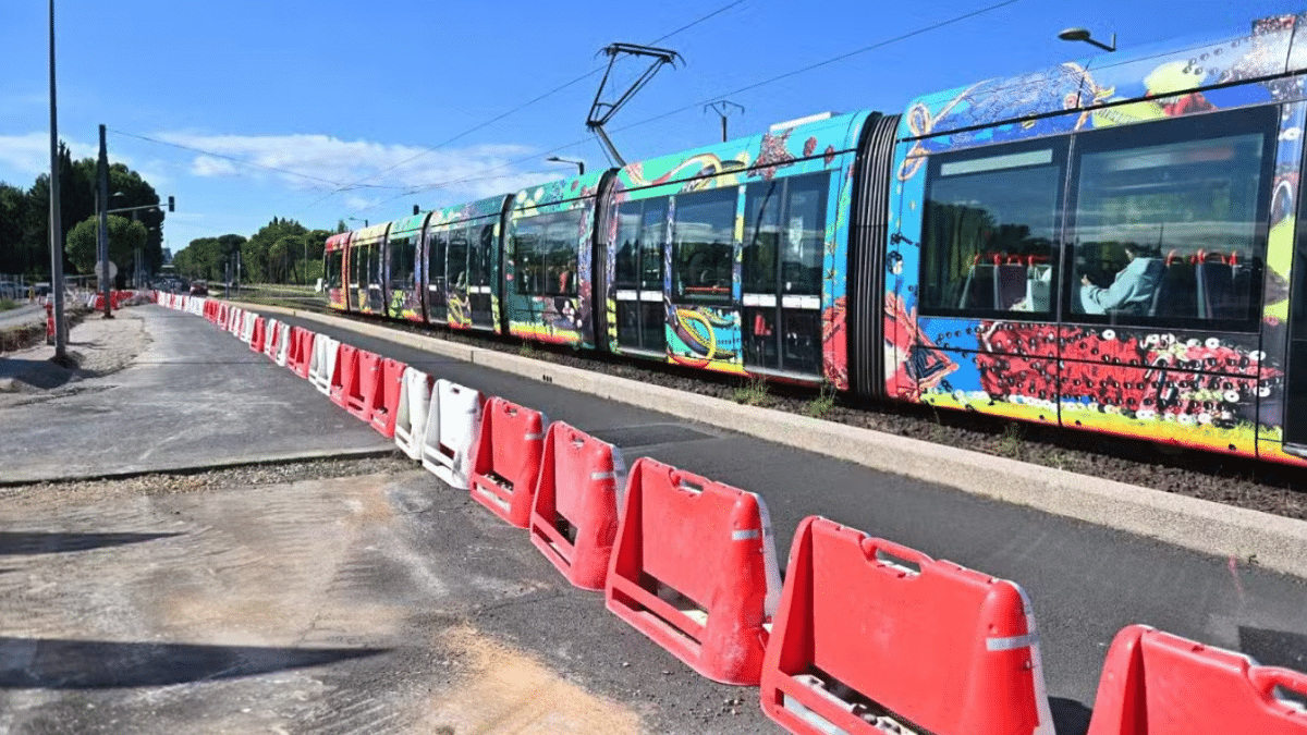 À Montpellier, le tramway ligne 3 sera coupé entre Port Marianne et Pérols pendant deux semaines en octobre.