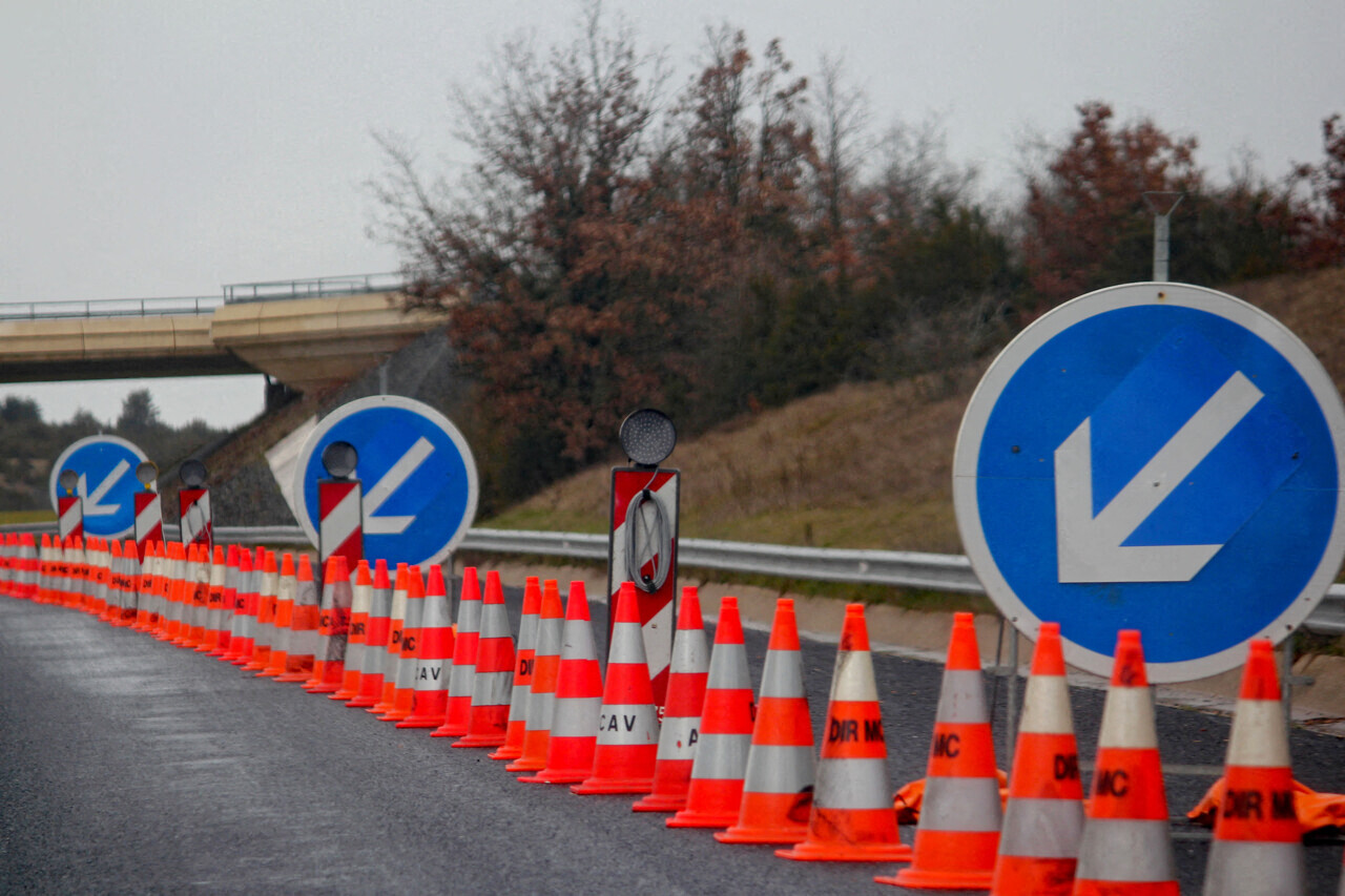 À cause d'une fissure, cette bretelle d'autoroute près de Rouen va devoir fermer