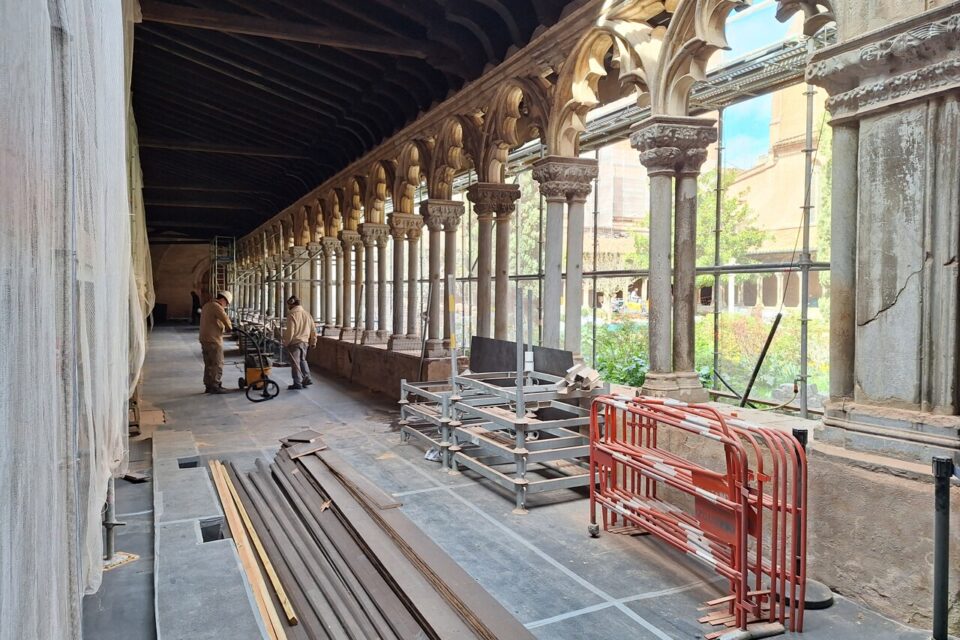 Un grand chantier se prépare au cloître du musée des Augustins.