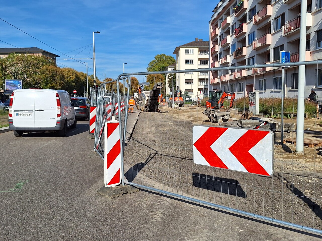 Strasbourg. Cette piste cyclable est jugée trop large par rapport aux besoins : "C'est carrément un boulevard"
