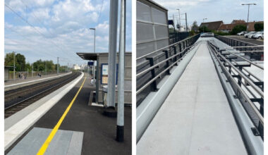 les quais de cette gare SNCF rénovés pour un meilleur accueil des voyageurs