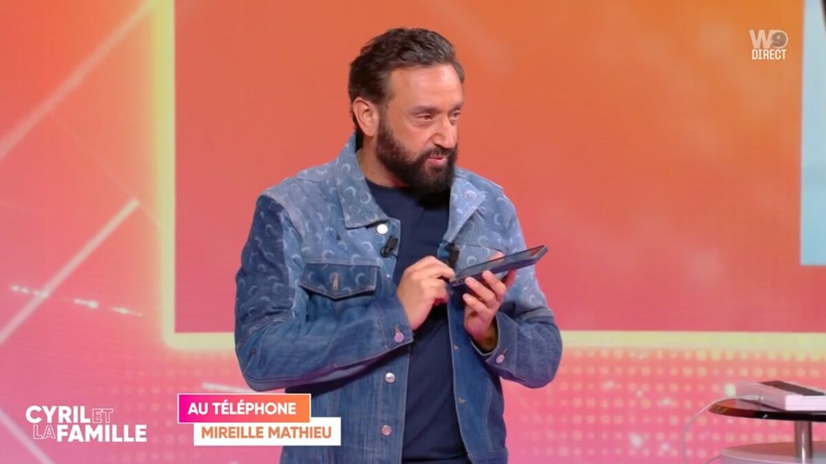 Cyril Hanouna appelle Mireille Mathieu dans Tout beau, tout neuf, la chanteuse lui fait un reproche inattendu