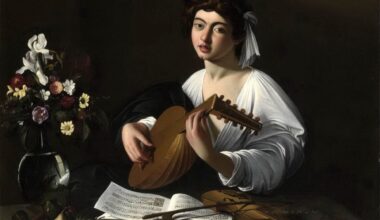 Attribué à Caravage, Le Joueur de luth