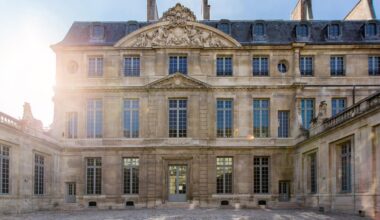 La cour de l’hôtel Salé, actuel musée national Picasso-Paris