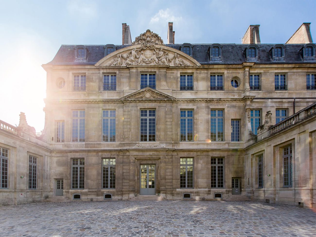La cour de l’hôtel Salé, actuel musée national Picasso-Paris