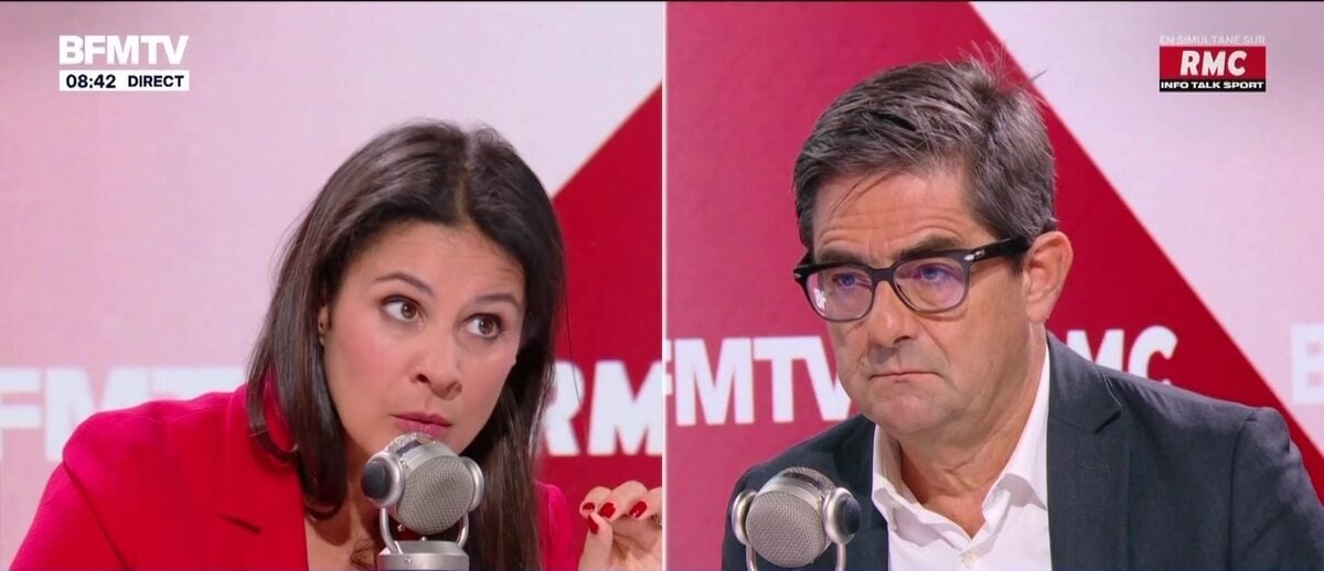 "Une moue impossible à décrire" : l'invité d'Apolline de Malherbe sidéré