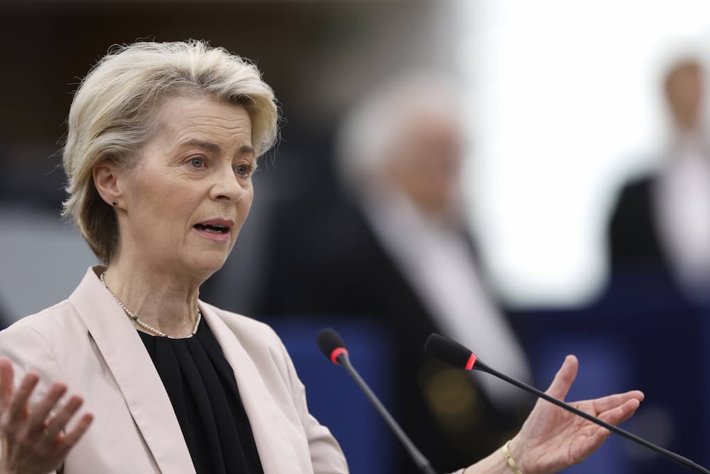 Ursula von der Leyen. © Jean-Francois Badias/AP/SIPA