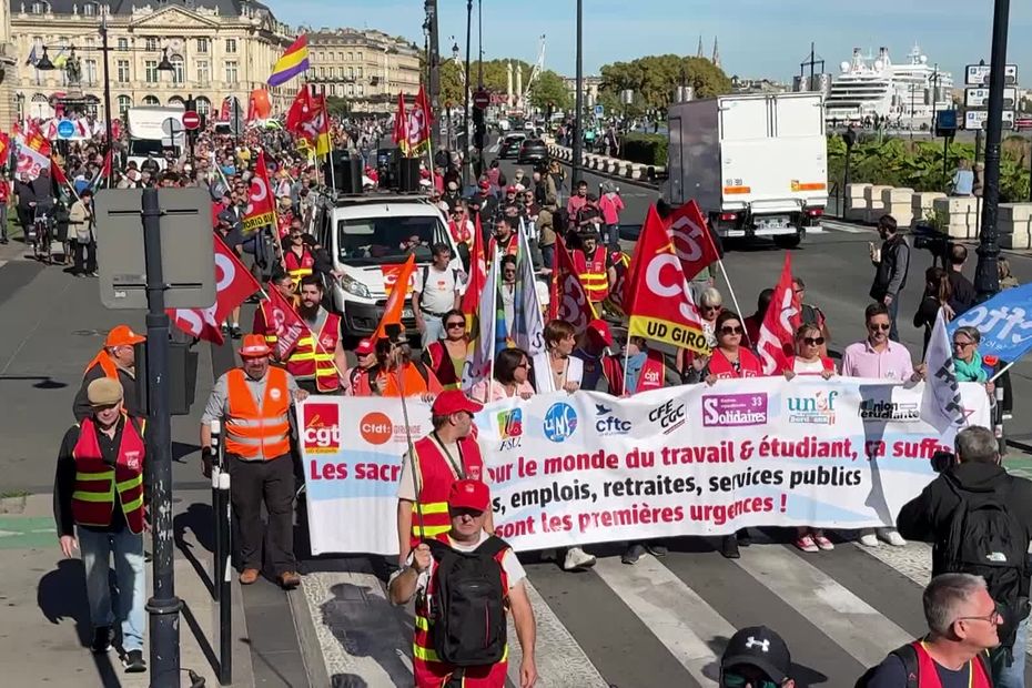 l'envie de "marquer le coup" malgré une participation en baisse en Aquitaine