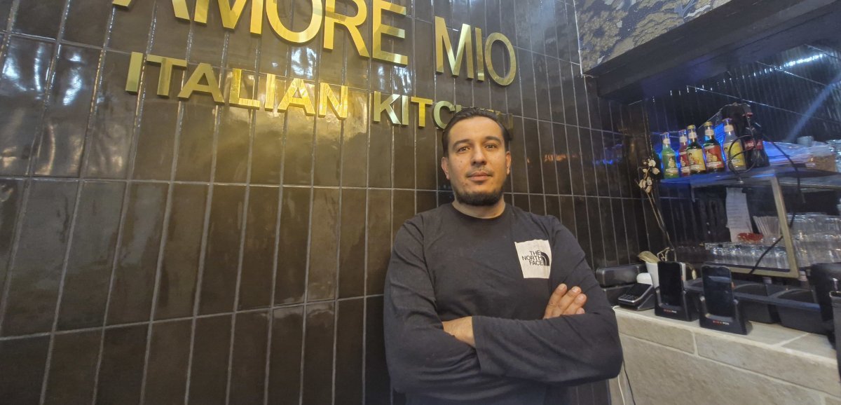 Bonne table à Rouen. Amore Mio, un restaurant italien et halal porté par un champion de la pizza