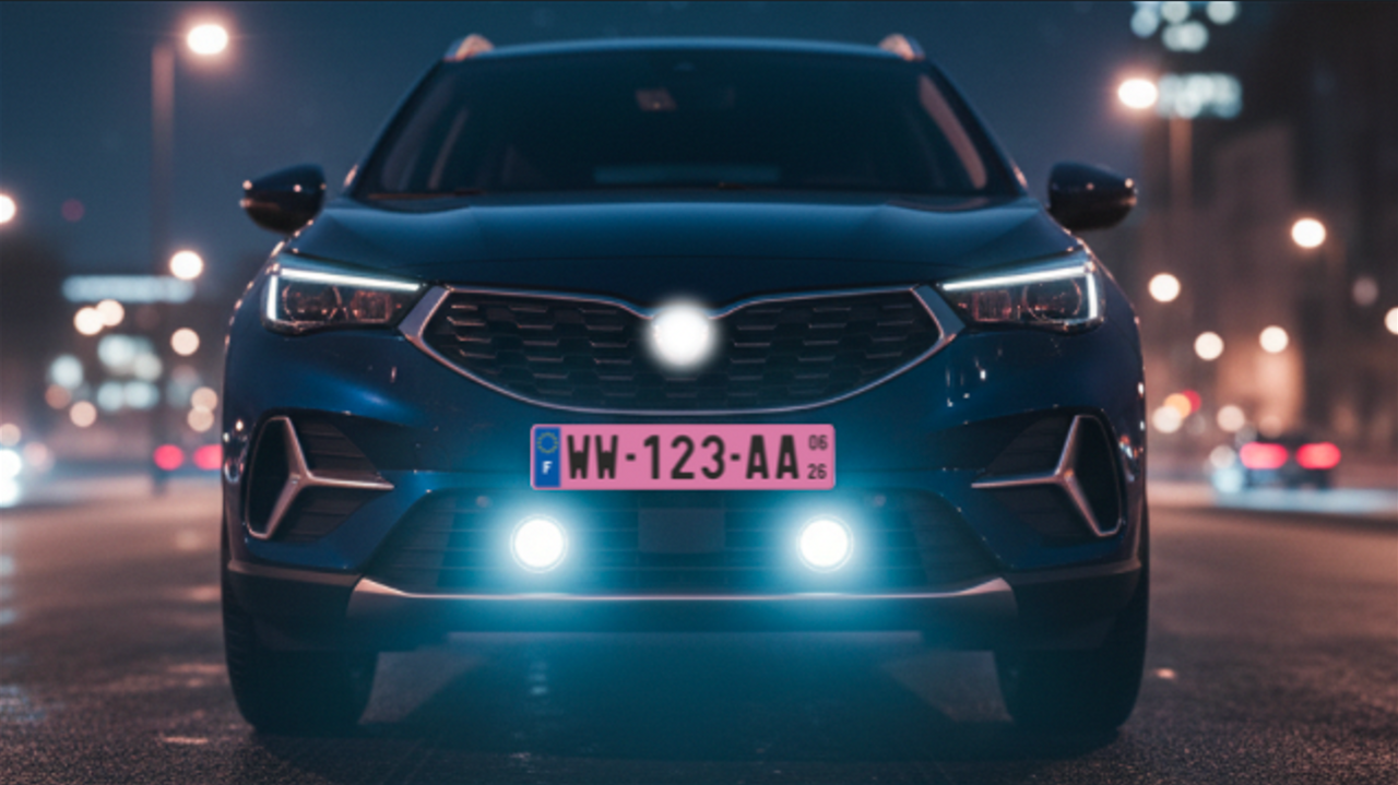 Pourquoi des plaques d’immatriculation roses pourraient bientôt arriver en France