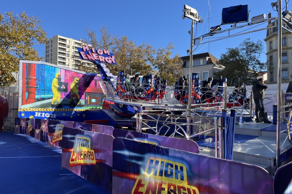 Le manège à sensation forte 