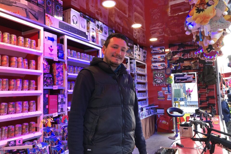 Allan Caillau fait partie du comité des forains de la vogue de Confluence.