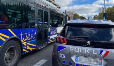 une dizaine de passagers et le conducteur touchés
