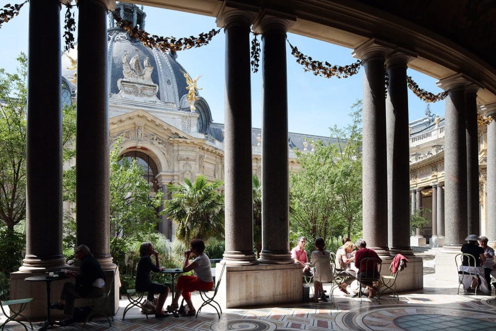 La terrasse du Petit Palais, Paris