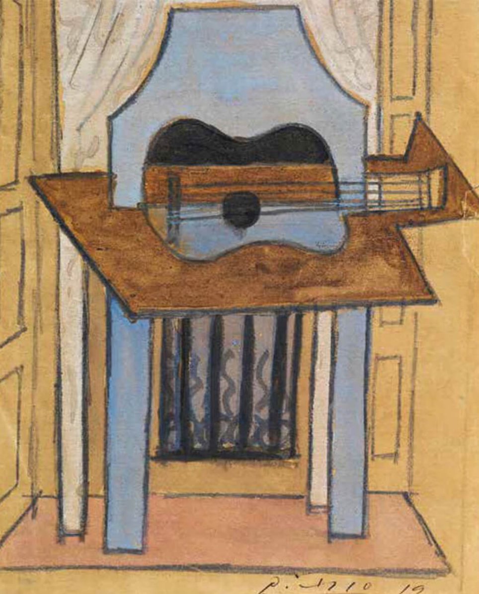 Pablo Picasso, Nature morte à la guitare