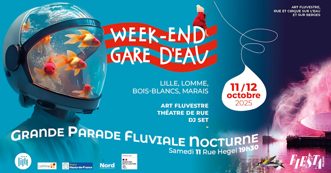 Le week-end Gare d'eau est de retour les 11 & 12 octobre 2025