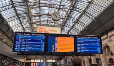 reprise du trafic depuis 19h