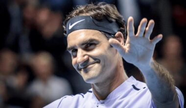 Vidéo - L’entrée de Roger Federer sur le court central de Shanghai
