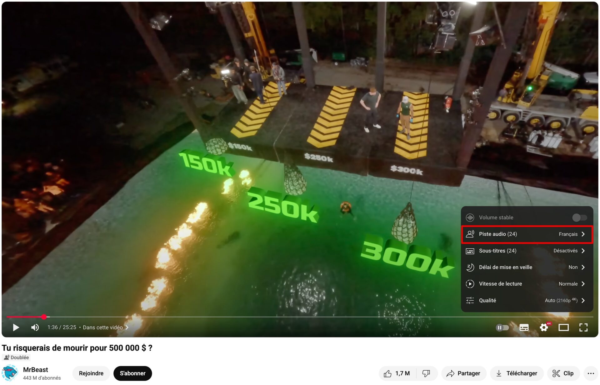 Youtube Pistes Audio Mr Beast