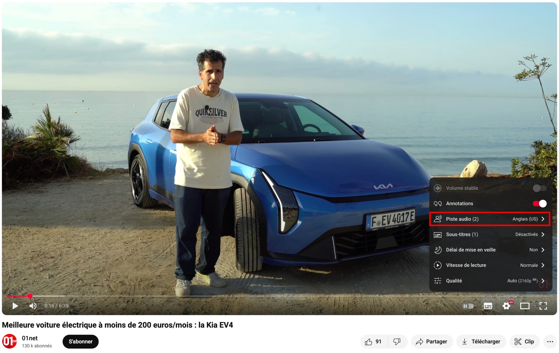 Youtube Web Changer Piste Audio