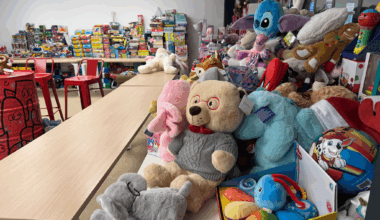 objectif, dépasser 2 500 jouets pour les enfants hospitalisés