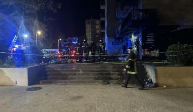 une épicerie de nuit incendiée, un jeune employé piégé est décédé