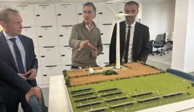 Montpellier. Visite sur le site de Cambacérès, le courant passe bien entre le maire et Engie Green