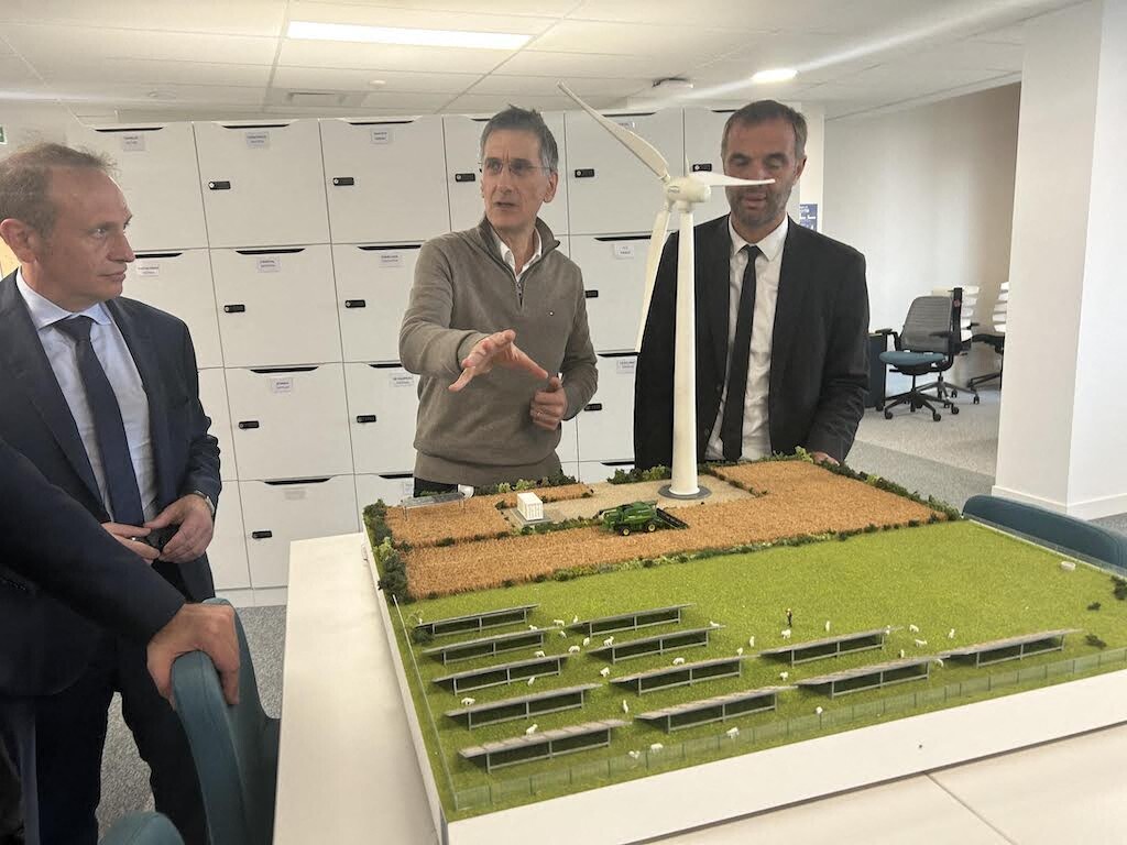 Montpellier. Visite sur le site de Cambacérès, le courant passe bien entre le maire et Engie Green