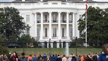 La Maison Blanche, à Washington, aux Etats-Unis, le 25 octobre 2025. (SAUL LOEB / AFP)
