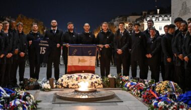 les images des Bleus ravivant la flamme sur la tombe du Soldat inconnu
