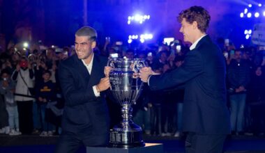 Carlos Alcaraz pourrait affronter Jannik Sinner en finale du Masters - Image d'illustration - (Giorgio Perottino/Getty Images for Citta Di Torino )